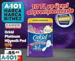 ORKİD PLATİNİUM HİJYENİK PED
